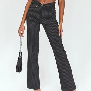 Princess Polly Billie D Ring Pants Black